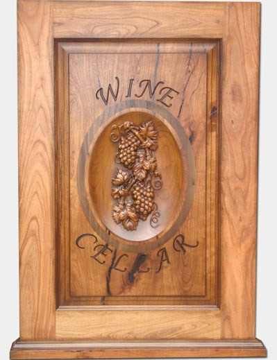 wine cellar doors